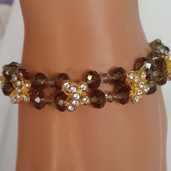 💗VTG Handmade Butterfly Bracelet - Picture 4 of 5